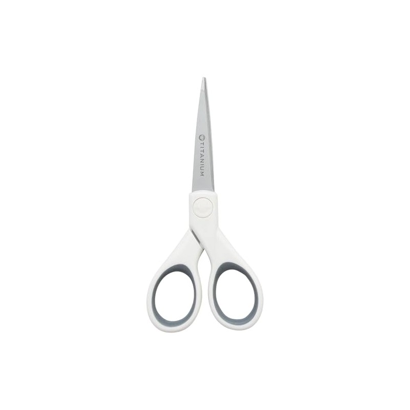 Westcott Tijeras de titanio rectas de 12.7 cm con micropunta