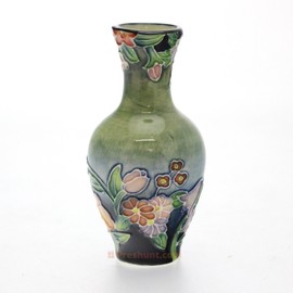 Old Tupton Ware - Floral Bouquet Design - 10cm Mini Vase