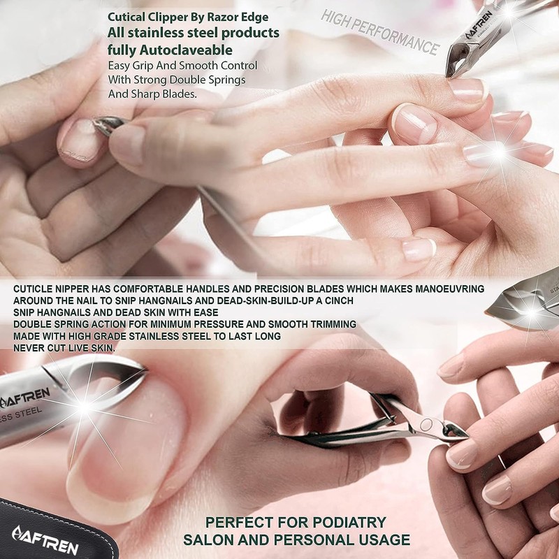 Manicure Feet Hands Ingrown Toenail Cuticle Scissors Sharp Stainless Steel