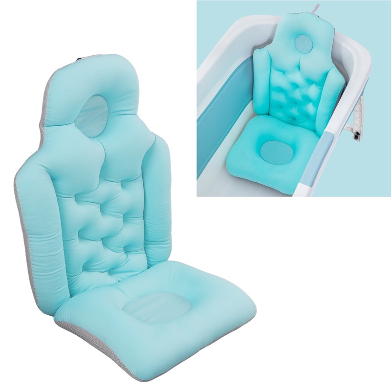 Adult Full Body Bath Pillow Head Neck Support Quick Drying