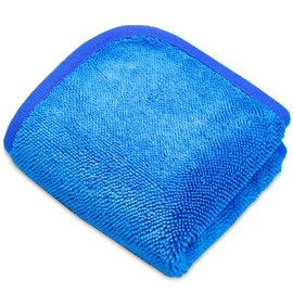 [Mechanician Supervised Car Wash Towel] Bubu-Material Car Wash Towel, Super Absorbent Cloth, Thick, Microfiber, 9.8 x 9.8 inches (25 x 25 cm) (S)