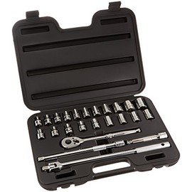 ATD Tools 1360 1/2" Drive 6-Point 24-Piece SAE/Metric Socket Set