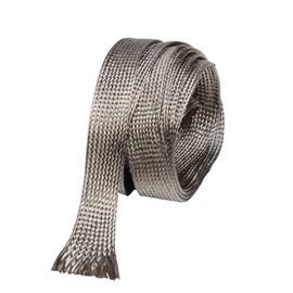 SUNNAREPOON Automotive Wire Hose Heat Shield Sleeve Roll 3/4'' - 8ft