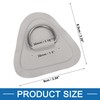 A ABSOPRO Kayak D Ring Patch Triangle PVC Stainless Steel