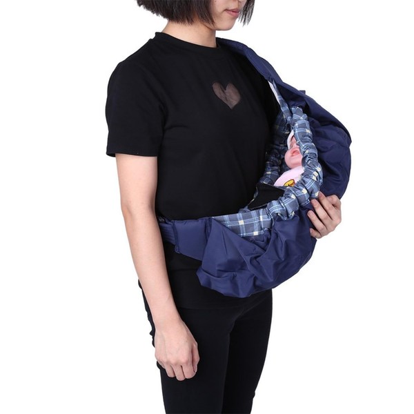 Newborn Baby Wrap Carrier, Forward Facing Baby Carrier, Breathable, Adjustable,