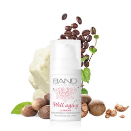 Invigorating Eye Cream for Relaxed Skin Reduces Dark Circles, Smoothes Wrinkles, Improves Hydration. Restores Radiant, Healthy Skin with Caffeine, Shea Butter & Longevity Fruit