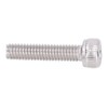 100Pcs Hex Socket Head Cap Screws Galvanized Steel Screw Kit