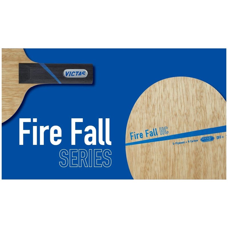 Victoras 027404 Table Tennis Racket Firefall LC Shakehand Attack Special