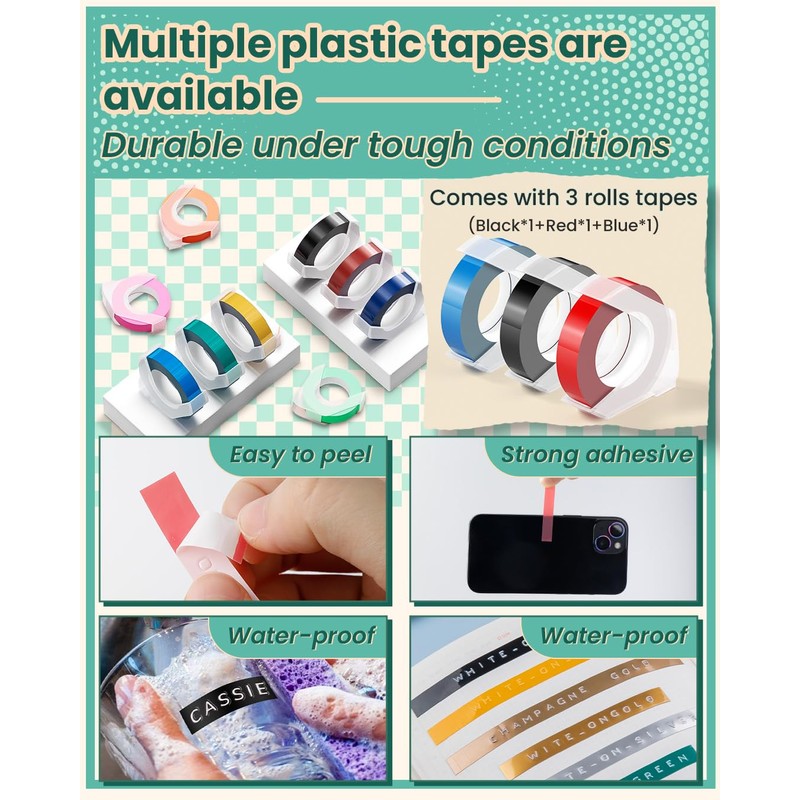 Memoking E975 Labelling Device - 3D Labelling Device Embossing Device