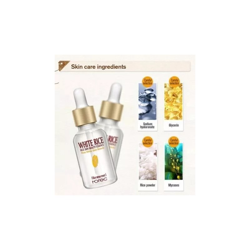 Rorec Serum Arroz Blanco Ácido Hialurónico Reduce Poros