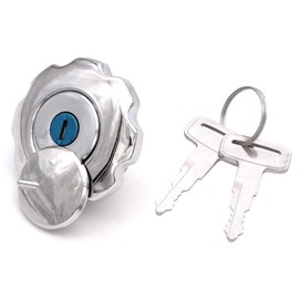 HAOTOM Gas Cap Fuel Lid Locking Cap With Keys Compatible For ODES LZ800 1000 Dominator D2 D4 Raider Ravager Fuel Tank Gas Cap 13204020000