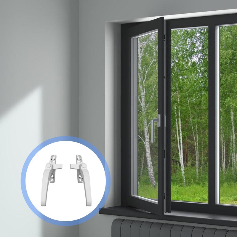 Universal Window Handles, 4PCS Universal Right Left Hand Window Handles,