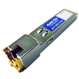 UD_AddOn HP J8177C Compatible TAA Compliant 10/100/1000Base-TX SFP Transceiver (Copper, 100m, RJ-45)