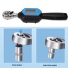 Digital Torsion Wrench 3/8in Drive Mini Calibrated Wrench with Buzzer