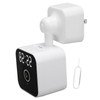Indoor Security Camera with Clock 2.4G WiFi Wireless HD 3MP