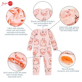 Joyo roy Baby Sleepsuits for Baby Girl 3Pack Cotton Baby Sleepsuit 24 Months Footless Sleepsuits Baby Bodysuit Sleep Suit Bodysuit Baby Baby Bodysuits Newborn Sleepsuit Baby Girl Sleepsuits Baby Suit