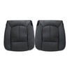 NLQR Front Driver and Passenger Side Replacement Seat Covers Black