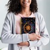 BESERH Celestial Sun and Moon Journal, Whimsical Boho Sun Moon