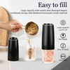 Gravity Electric Salt and Pepper Grinder, Automatic Pepper Mill, USB
