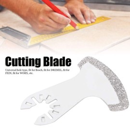 Fafeicy Pack of 4 Crescent Shape Saw Blade, Cutting Blade Carbide Marble, Cement Trimming Machine, Cutting Head, Cutting Tool Accessories