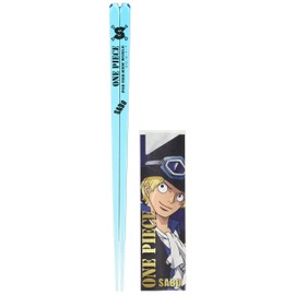 Anime One Piece Pirate Flag Sabo Clear Chopsticks Blue 490504