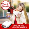Brentwood TS-256W 530-Watt Mini Sous Vide-Style Egg Bite Maker (White)