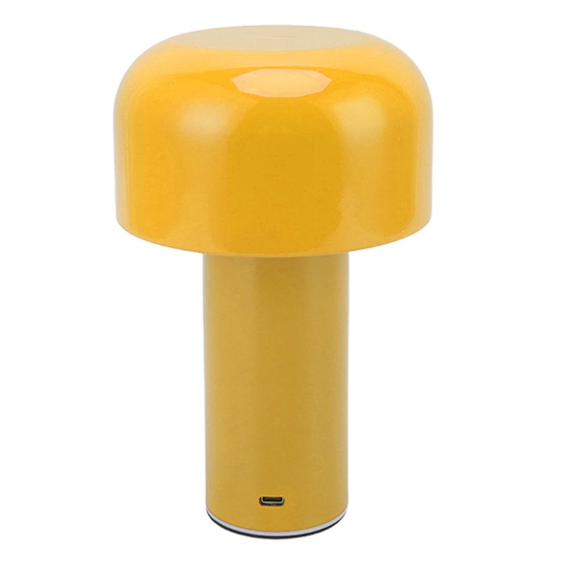 LED Desk Lamp Mushroom Design USB Charging 3 Color Temperature