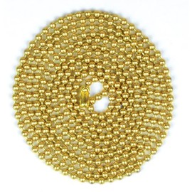 Jandorf Orrco Chain Bead W/Con No 6 5ft BRS