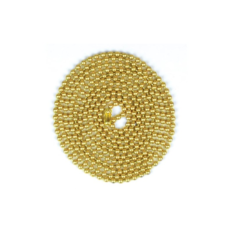 Jandorf Orrco Chain Bead W/Con No 6 5ft BRS