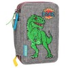 Depesche 10301 Pencil Case 3 Compartments Dino World Approx. 20