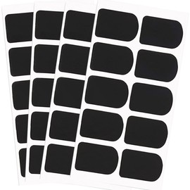 YFFSFDC Mouthpiece Patch, Saxophone Mouthpiece Cushion, Alto Saxophone Mouthpiece Pad Cushion, Rubber Material, Durable, Practical, Protective, Not Easy to Deform, Easy to Use, Pack of 40 (0.8mm