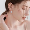 Larimar Drop Earrings for Women 925 Sterling Silver Teardrop Dangle
