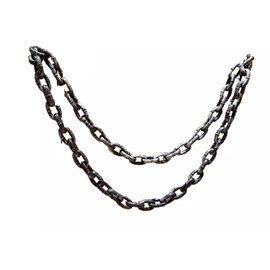 Skull and Bone 2m/6ft Chain Fake Rusty Chains - Halloween Prop Decoration Scene Setter Locked Up Table/Window/Wall/Box