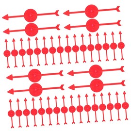 Generic 4sets DIY Turntable Kit Wheel of Fortune Toys Spinning Game for Parties Events 10pcs*4