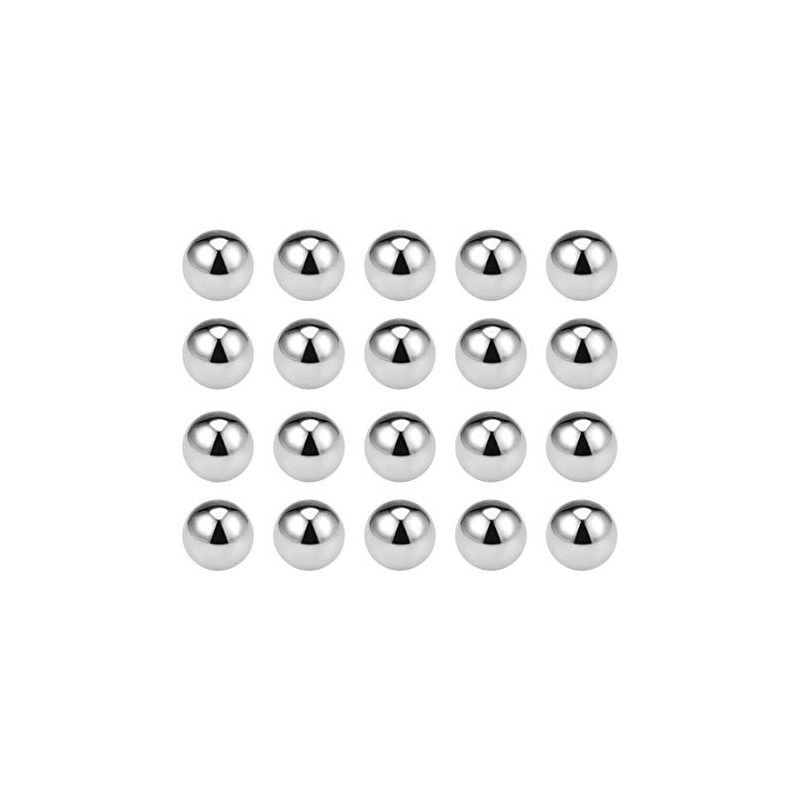 sourcing map Precision Balls 8 mm Solid Chrome Steel G10