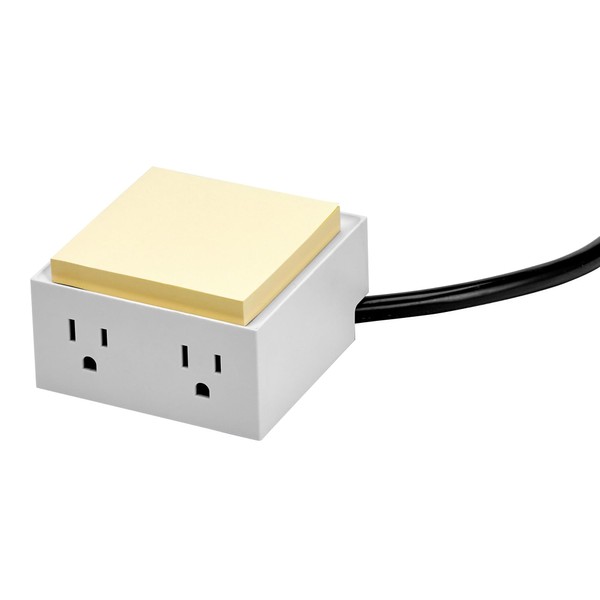 Bostitch Office Konnect Power Hub, Two Outlets Charging Station for
