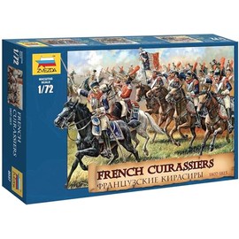 Zvezda 500788037-1:72 Historical Figure Set French Cuirassiers 1812