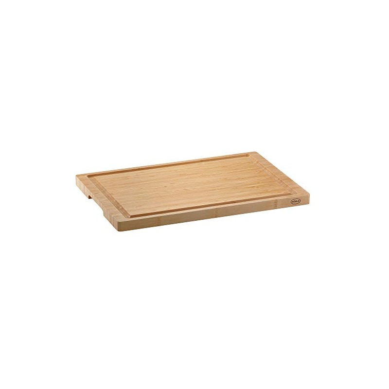 Rösle Basics Line Bamboo Cutting Board with Drip Channel, 15in