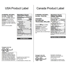 Dry Roasted Natural Sliced Almonds – 1.5 Pounds Unblanched Nuts, Oven Toasted, Unsalted, No Oil Added, Perfect for Cooking, Baking and Snacking, Vegan, Kosher, Bulk – by Food to Live