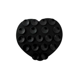 Wego Heart Multi Suction Cup Seat for Women, F, Black