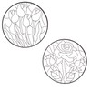 Baker Ross Flower Colour In Window Decorations - Pack of