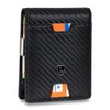 Lederhand iSlim XL - Carbon Leather Wallet with Money Clip