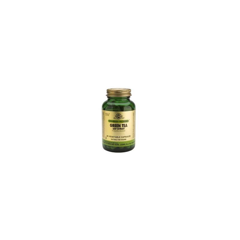 Solgar Green Tea Leaf Extract 60 Vegetable Capsules