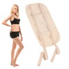 2pcs Castor Oil Stomach Pack Reusable Zipper Pocket Less Mess