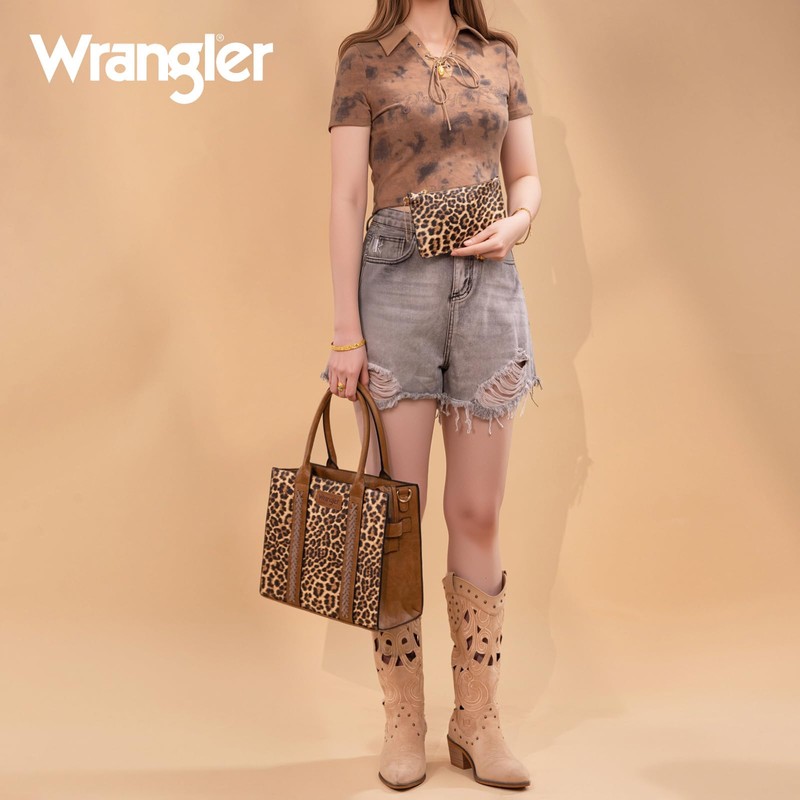 Wrangler 3Pcs Tote Bag for Women Crossbody Bags Set Shoulder