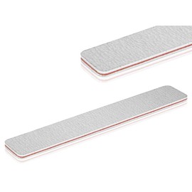 PROFICO 25 x Nail File Rectangle | Grit 180/240 | Premium Quality Nail File Set for Gel Nails Natural Nails (PRO-20608)