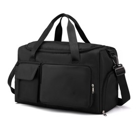 Sports Gym Bag Duffel Bag with Shoe Compartment Weekender Travel Bag for Women