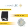 Sweet Led Surface-Mounted Spotlight GU10 Made of Aluminium - Ceiling