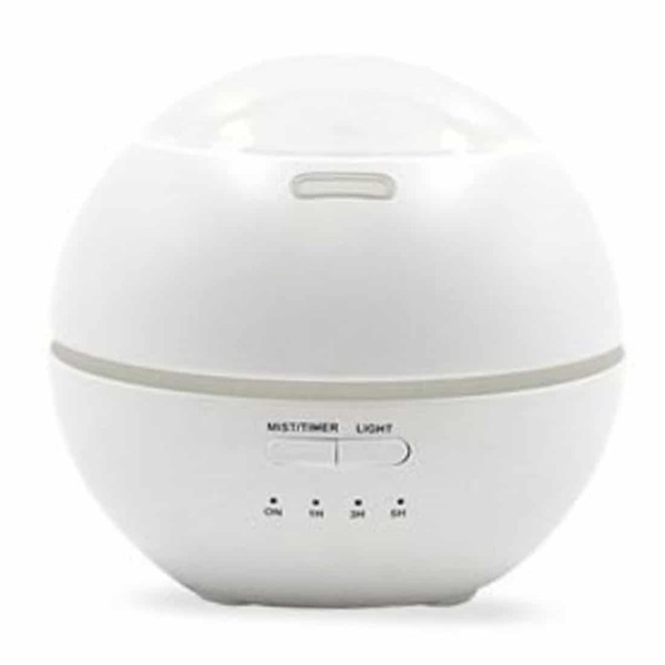 ONA Led Misting Dome Colour Changing Odour Neutralising Diffuser (White)