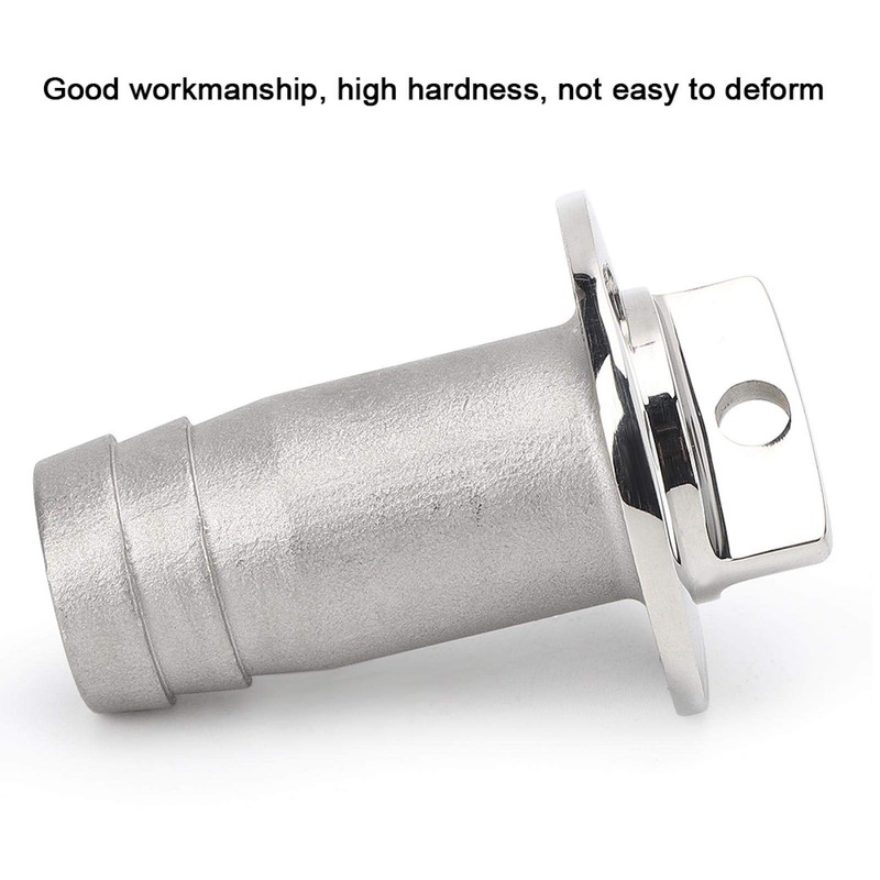 Kuuleyn Vent Fitting, 316 Stainless Steel Oval Garboard Drain Plug